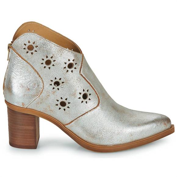 NEW CASTA terry bootie in silver - Picture 2 of 6